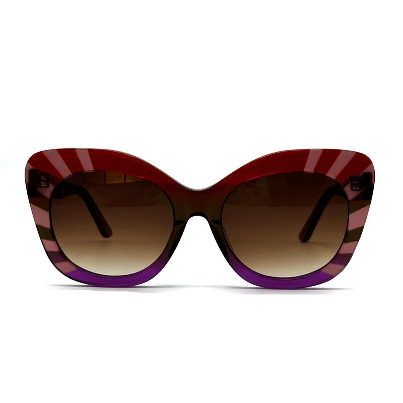 Kacamata Mata Square Acetate Frame Sunglasses untuk Wanita 100% Perlindungan UV-model AS104,kacamata hitam OEM Factory