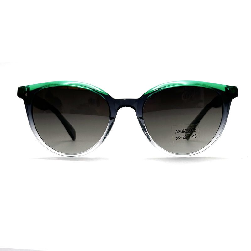AS065 Kacamata hitam dengan frame asetat dengan bahan lensa CR 39 untuk perlindungan UV modern