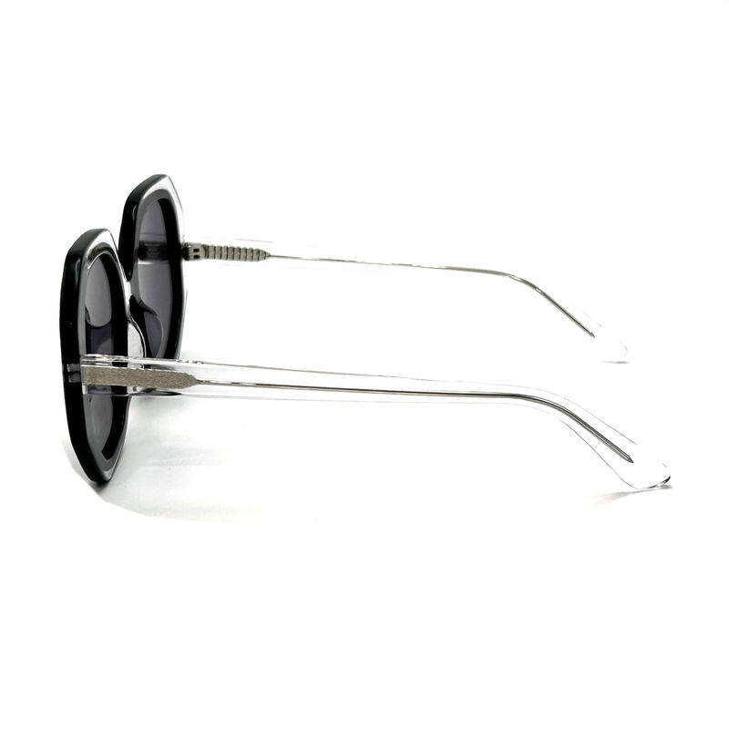 CR39 Unisex Acetate Frame Sunglasses dengan 100% Perlindungan UV-model AS121,OEM / Customized Factory