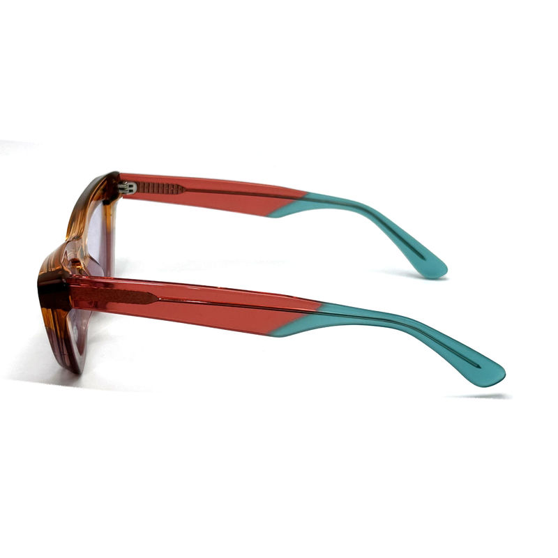 Acetate Sheet Butterfly Eye Shape Acetate Frame Kacamata Matahari-model AS076,Disesuaikan / OEM Kacamata Matahari Factory