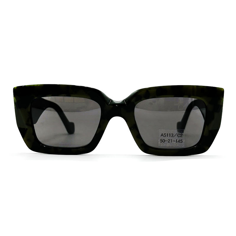 Model AS113 Acetate Frame Sunglass untuk Pria dengan 100% Perlindungan UV,Sunglass OEM Manufacturer