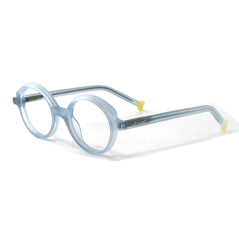 Model AD226 Round Acetate Classic Optical Frame untuk Unisex, Customized OEM Factory