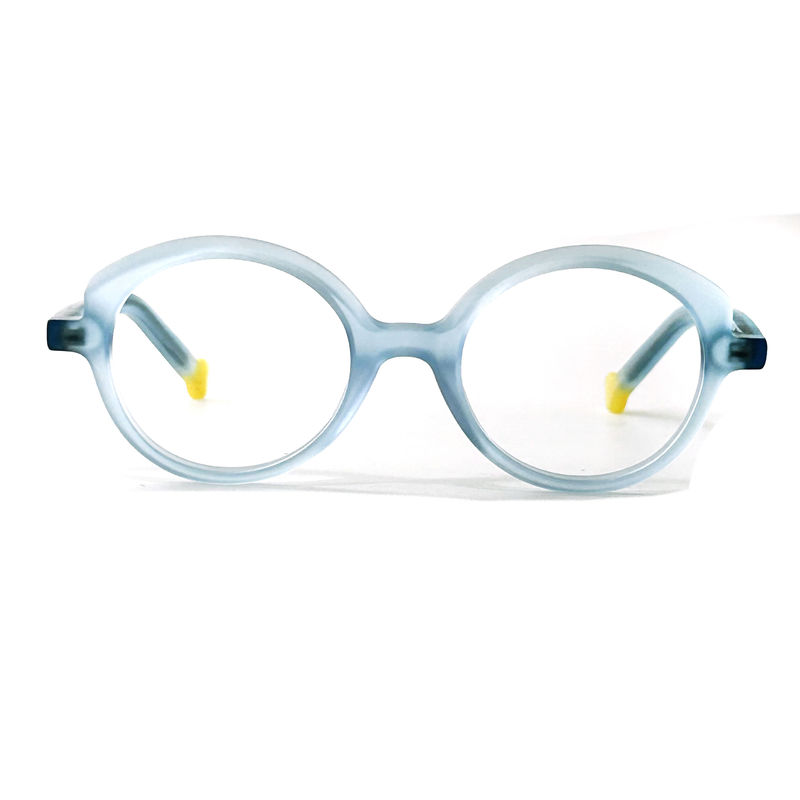 Model AD226 Round Acetate Classic Optical Frame untuk Unisex, Customized OEM Factory