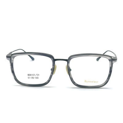 Harga yang bagus BD015T Unisex Acetate Metal Frame dengan Titanium - Aksesoris Mode Ultimate on line
