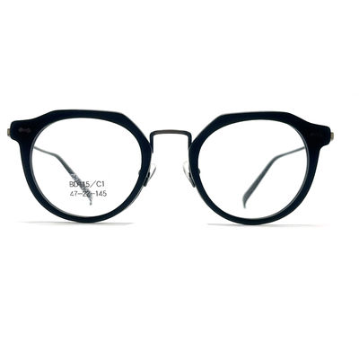 Harga yang bagus BD115 Custom Color Square Acetate Metal Frames - Desain persegi Warna-warni yang Hidup on line