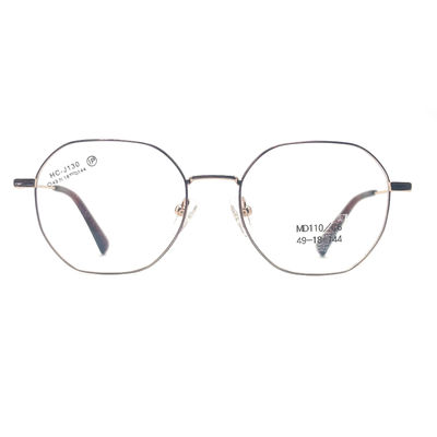 Harga yang bagus MD110 Unisex Metallic Optical Frames dengan Kerajinan Baja Berkualitas on line