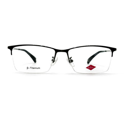 Harga yang bagus TF3252 Titanium Optical Frame Semi-rimless Square Eye Style on line